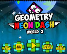 Geometry Neon Dash World 2