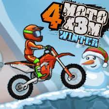 Moto X3M 4 Winter - Play Moto X3M 4 Winter On Monkey Mart Mini